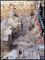 Vue du mur de contrescarpe de Louis Le Vau (seconde moitié du XVIIe siècle). Fouille du Grand Louvre, 1984-2003.  Premier architecte du roi Louis XIV, Le Vau est chargé en 1664 de réaménager une partie du Palais des Tuileries.   Cette photo n'est pas à vendre. 
