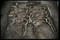 Fosse datée du Ier siècle avant notre ère, dans laquelle les squelettes de huit chevaux et de huit hommes ont été retrouvés, fouillée en février 2002 au pied de l'oppidum de Gondole sur la commune de Cendre (Auvergne).  Sur cette photo, les dépouilles des cavaliers ont été déjà prélevées.   