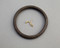 Bracelet en jais, diamètre 6,5 cm, et boucle d'oreille en or, longueur 1,5 cm, 2e moitié du IIIe-IVe siècle, découverts sur le site archéologique de la place De Gaulle à Orléans (Loiret). 