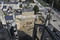 Vue d'une partie de la fouille depuis les toits de la cathédrale Saint-Julien du Mans (Sarthe)