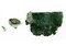 fragment de plomb plat à fonction indéterminé découvert dans la cave antique du site de Drulingen (Bas-Rhin) (ép. 0,4 cm ; 18 g.).