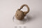 Cadenas boule datant des XVe/XVIe siècles découvert dans le comblement de la douve du château de l'Hermine à Vannes (Morbihan).