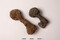 Lot de clés datant des XVe/XVIe siècles découvert dans les comblements hydromorphes du château de l'Hermine à Vannes (Morbihan).