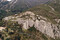 Le château vu du nord. Le castrum de Saint-Marcel, présente les seuls vestiges de château fort de la commune de Marseille (Bouches-du-Rhône). Le site est on ne peut plus propice à l'installation d'un castrum sur un promontoire naturellement défendu par des falaises dominant le vallée de l'Huveaune. À proximité, une falaise rocheuse taillée dans les fines strates du crétacé moyen offre aux maçons tous les matériaux nécessaires à la sa construction. 