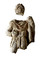 Statuette d'une divinité portant un maillet, peut-être Sucellus, découverte dans un niveau d'abandon du decumanus, Rennes (Ille-et-Vilaine), 2004.