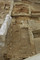 Vue des trois états successifs de la forge mise au jour dans l'enceinte du château de Caen (Clavados), 2005.  Au premier plan la forge de la seconde moitié du XVe s., à l'arrière-plan on distingue la forge du XIIIe s., et à gauche, couvert d'une bâche, le mur gouttereau de la forge des XIVe et XVIe siècles. L’agrandissement important du bâtiment au XIVe s. a été mis en relation avec la Guerre de Cent Ans. 