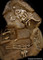 Sépultures à inhumation des IIe et IIIe s. de notre ère, nécropole antique d’Évreux (Eure), 2007.  Les quelques 150 sépultures révélées par la fouille se recoupent et se superposent, sans agencement spatial particulier. 