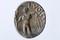 Monnaie gauloise en argent représentant un guerrier, émise sous le règne d'un chef éduen dénommé  Lucios , Ier s. avant notre ère, Bassing (Moselle), 2010.