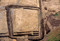 Vue zénithale de l'enclos délimitant l'établissement gallo-romain, Ier s. avant notre ère - Ier s. de notre ère, Laniscat (Côtes-d'Armor), 2007.  