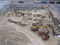 Niveaux grecs en cours de fouille, collège Vieux-Port, Marseille, 2005.Seule la partie supérieure des vestiges a été fouillée. Les niveaux les plus anciens sont encore en place et forment une réserve archéologique d’environ 400 m2 pour une épaisseur moyenne de 3 m. 